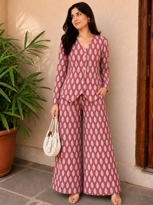 Printed Cotton Co-ords/ Suits for Office wear
