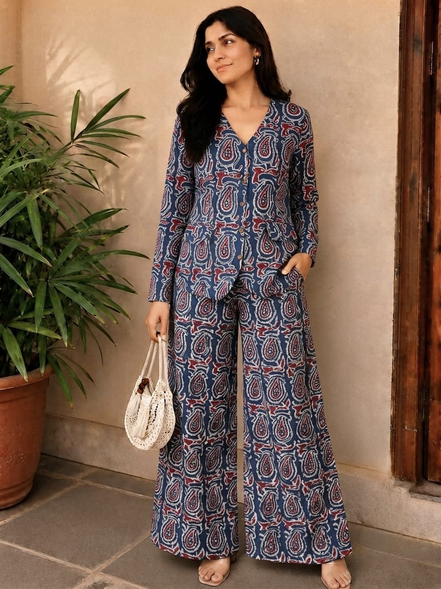 Printed Cotton Co-ords/ Suits for Office wear