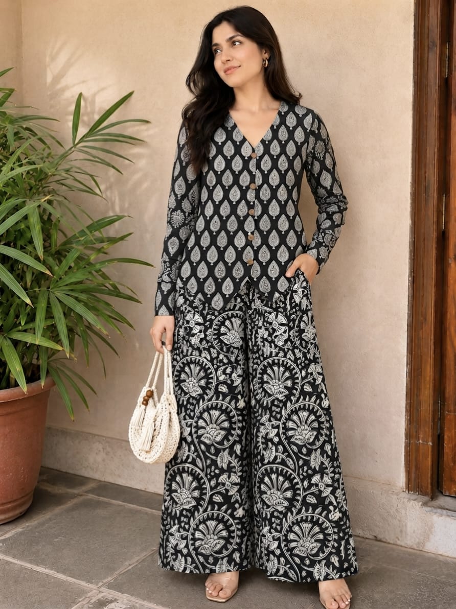 Printed Cotton Co-ords/ Suits for Office wear