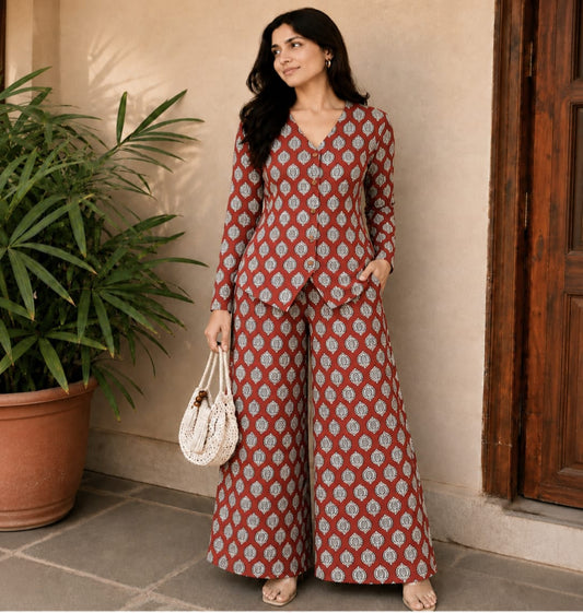 Printed Cotton Co-ords/ Suits for Office wear