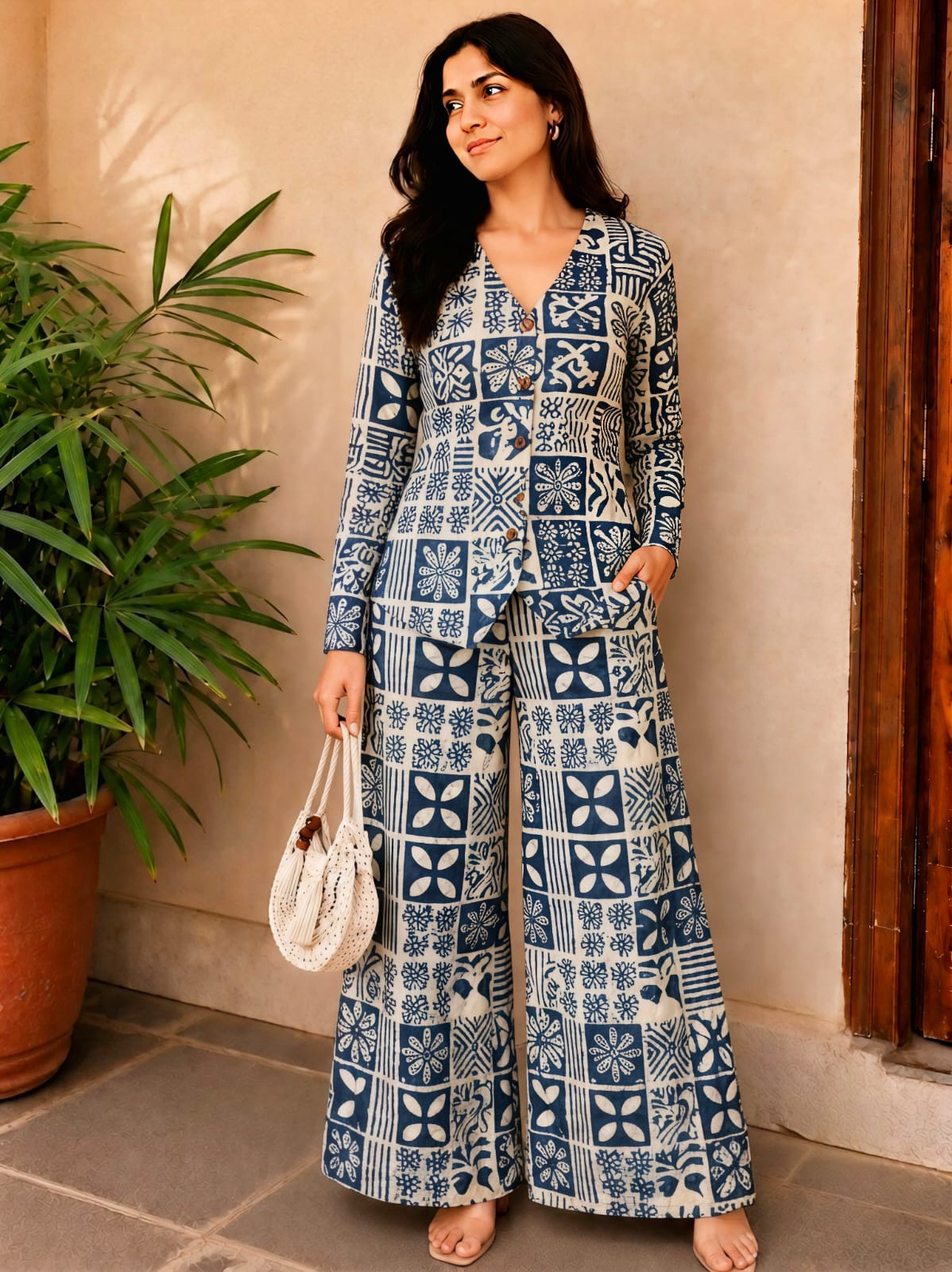 Printed Cotton Co-ords/ Suits for Office wear