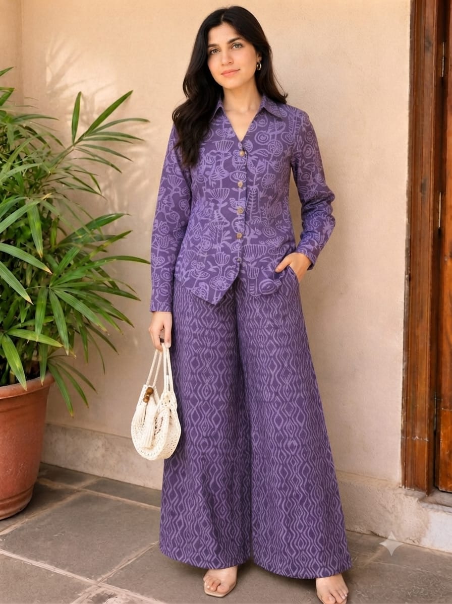 Printed Cotton Co-ords/ Suits for Office wear