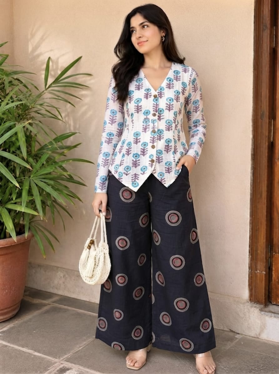 Printed Cotton Co-ords/ Suits for Office wear