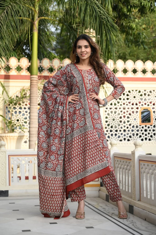 Printed Cotton Kurtis/ Suits for Office wear