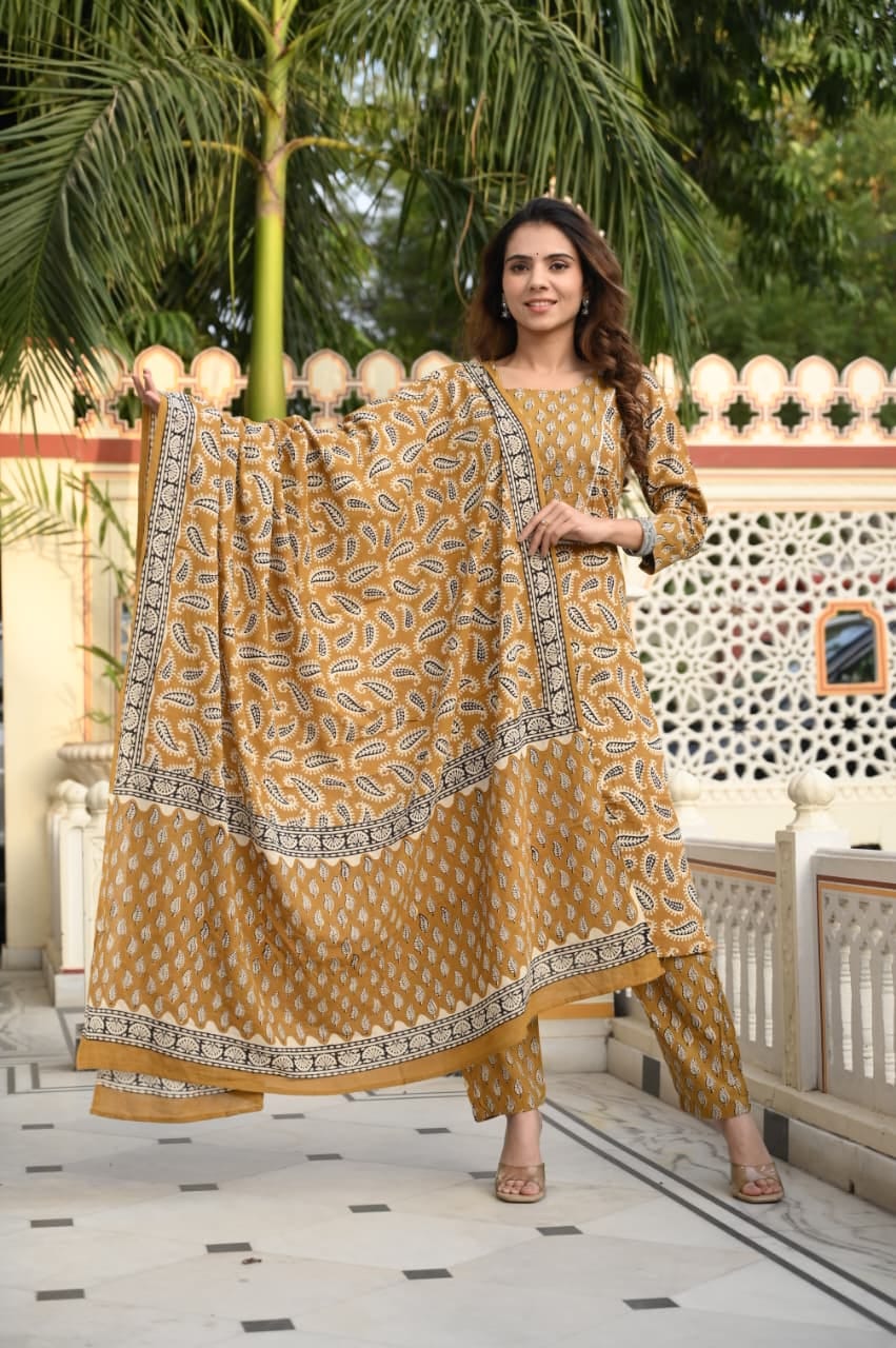 Printed Cotton Kurtis/ Suits for Office wear