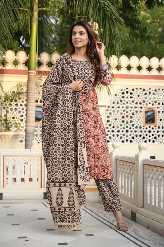 Printed Cotton Kurtis/ Suits for Office wear