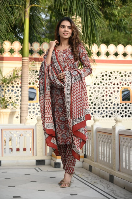 Printed Cotton Kurtis/ Suits for Office wear
