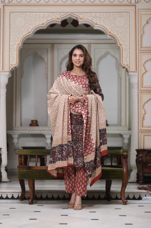 Printed Cotton Kurtis/ Suits for Office wear