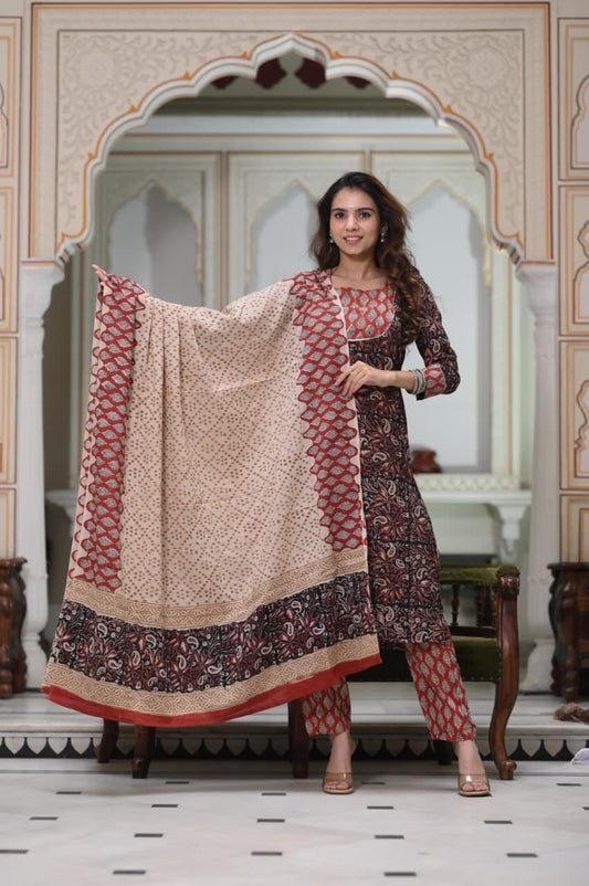 Printed Cotton Kurtis/ Suits for Office wear