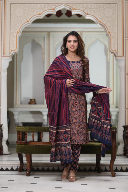 Printed Cotton Kurtis/ Suits for Office wear