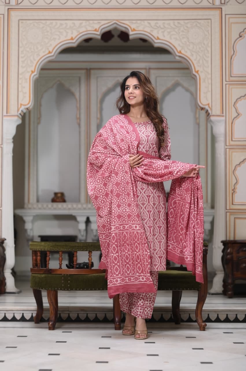 Printed Cotton Kurtis/ Suits for Office wear