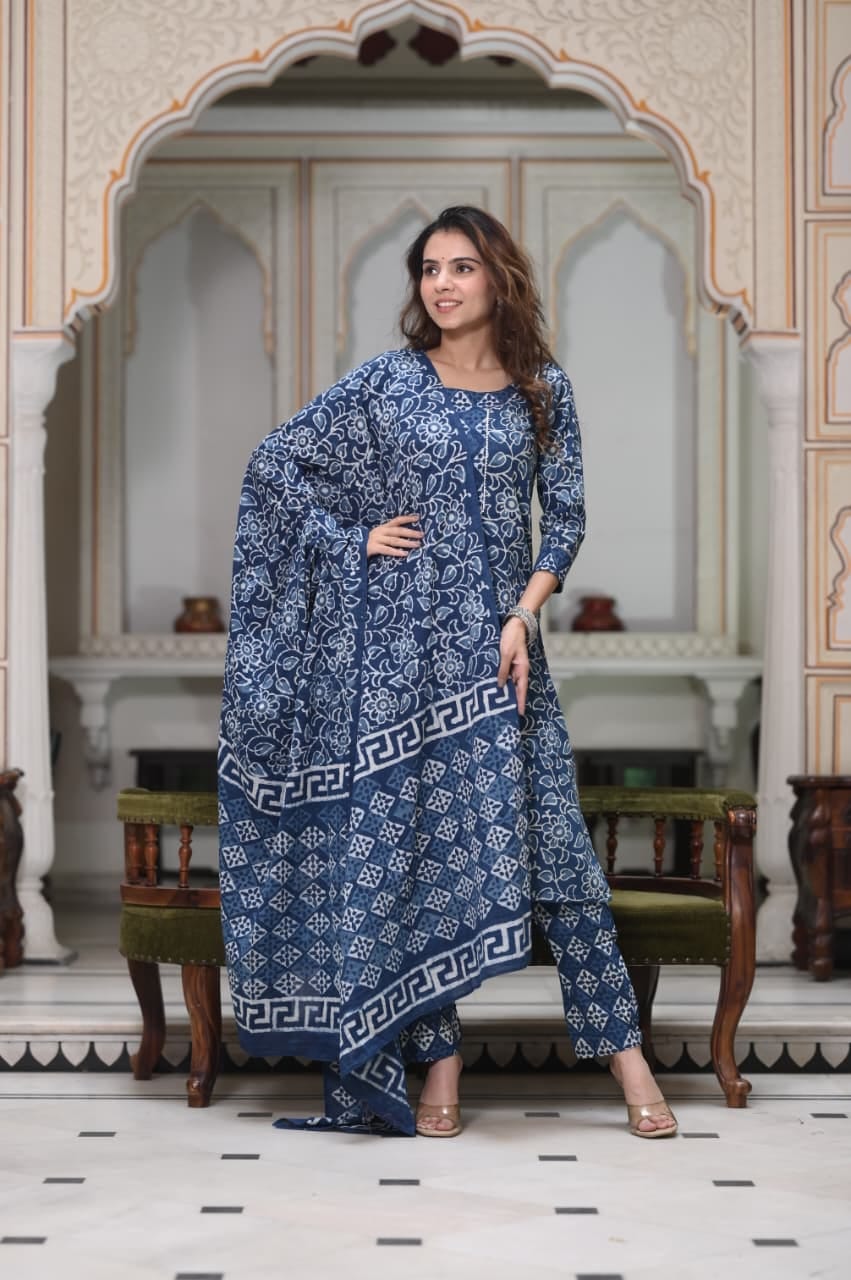 Printed Cotton Kurtis/ Suits for Office wear
