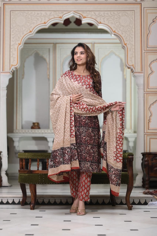 Printed Cotton Kurtis/ Suits for Office wear