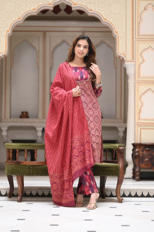 Printed Cotton Kurtis/ Suits for Office wear