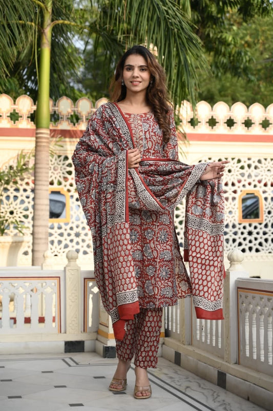 Printed Cotton Kurtis/ Suits for Office wear