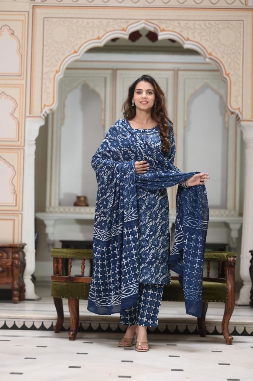 Printed Cotton Kurtis/ Suits for Office wear
