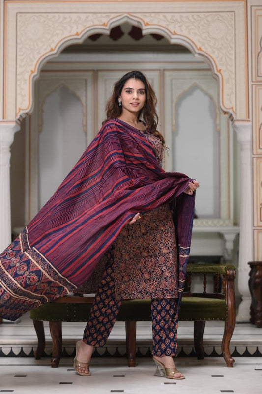 Printed Cotton Kurtis/ Suits for Office wear