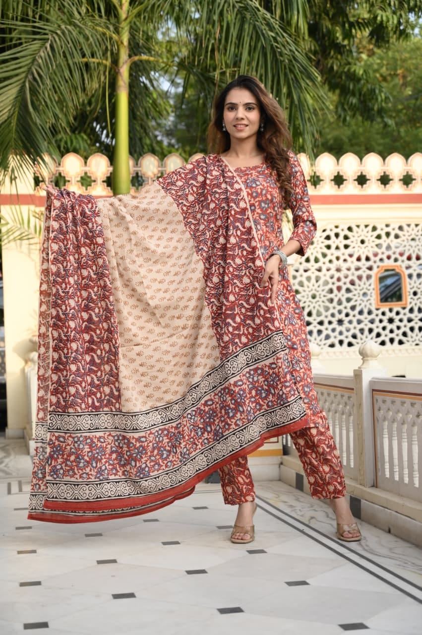 Printed Cotton Kurtis/ Suits for Office wear