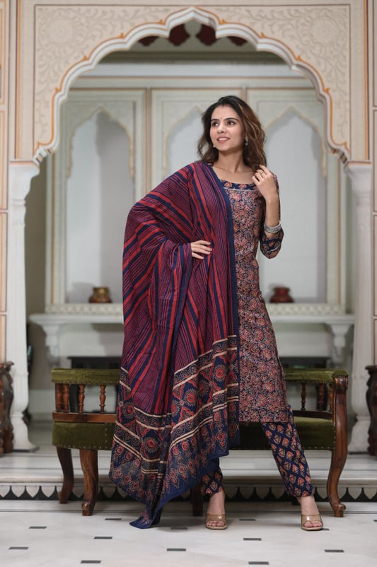 Printed Cotton Kurtis/ Suits for Office wear