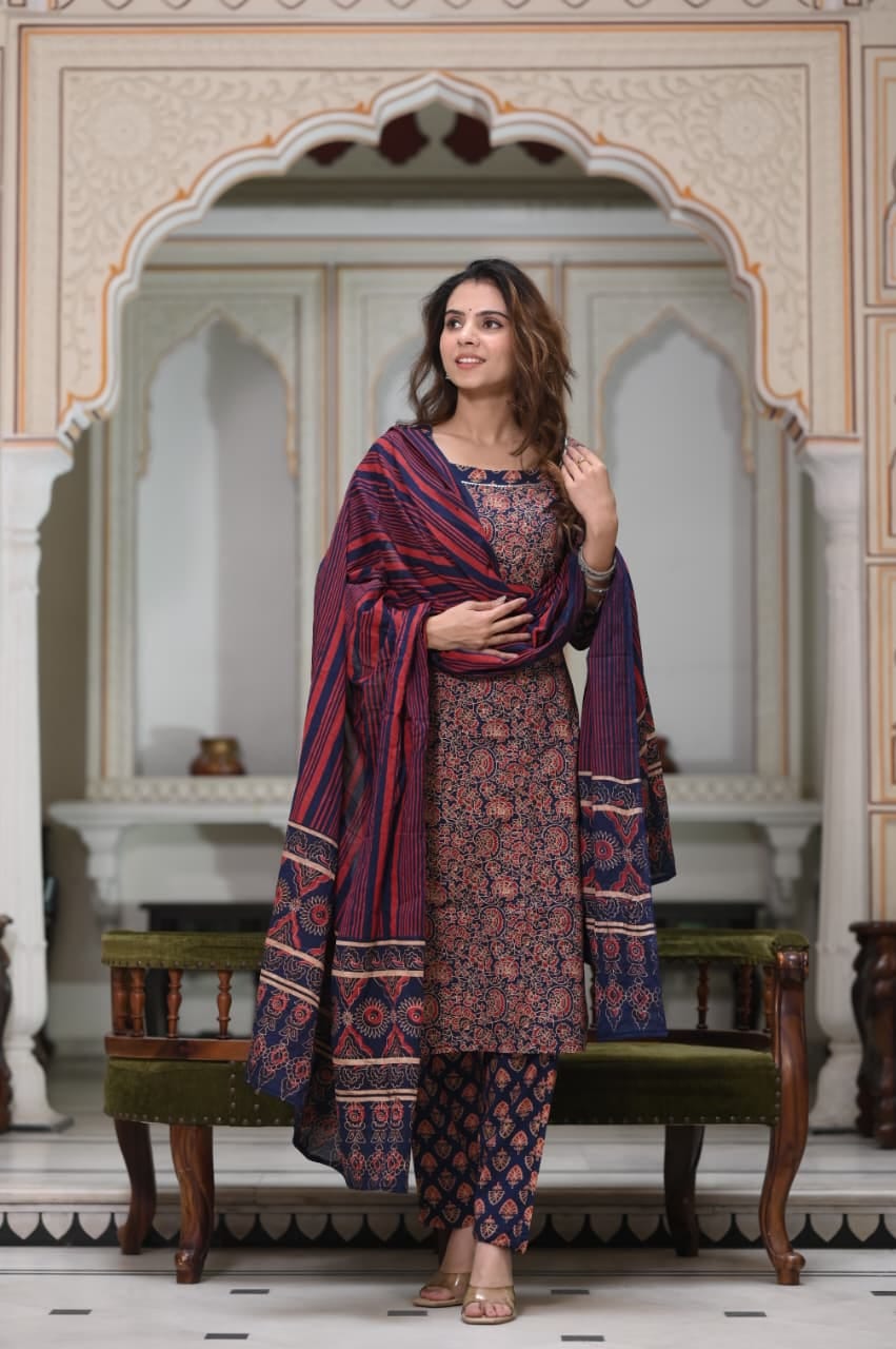 Printed Cotton Kurtis/ Suits for Office wear