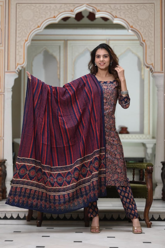Printed Cotton Kurtis/ Suits for Office wear