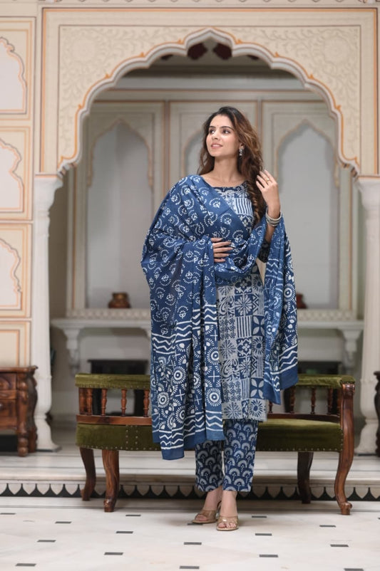 Printed Cotton Kurtis/ Suits for Office wear