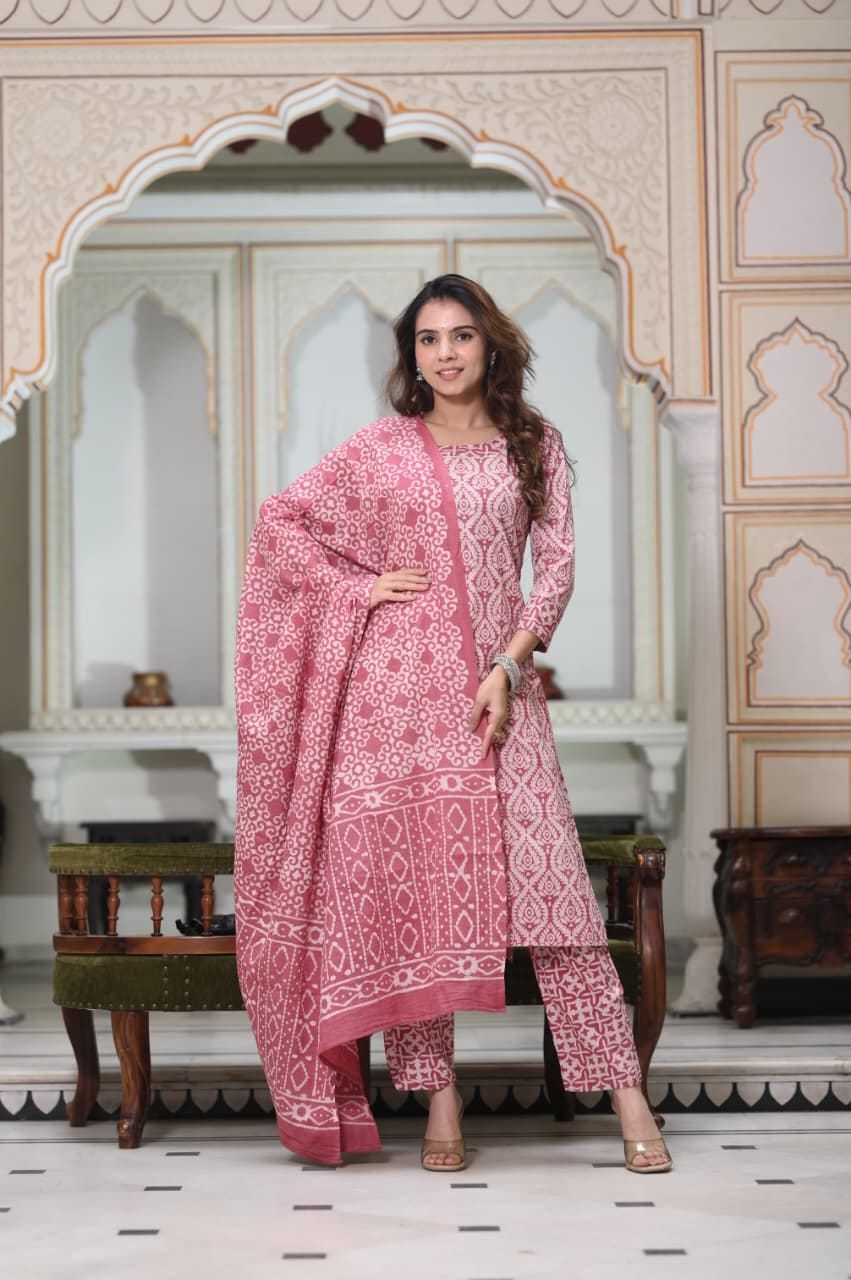 Printed Cotton Kurtis/ Suits for Office wear