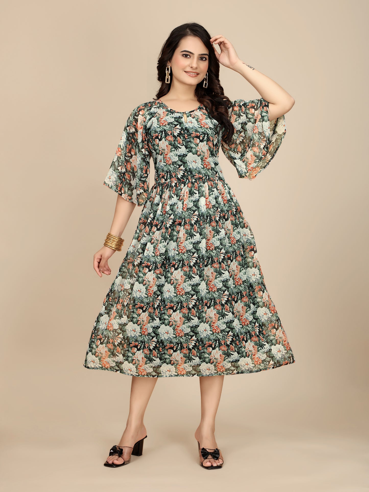 Trendy full flared tops for modern looks