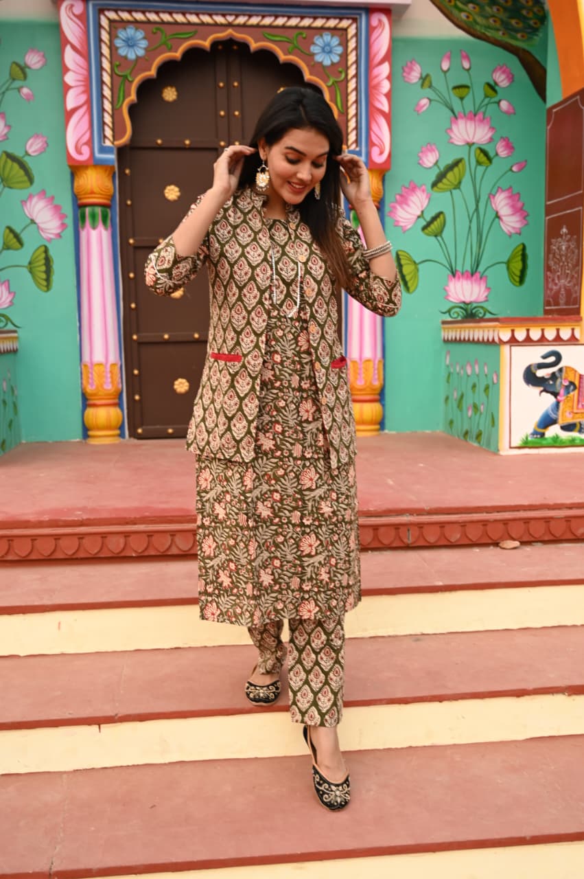 Kurta with coat collection