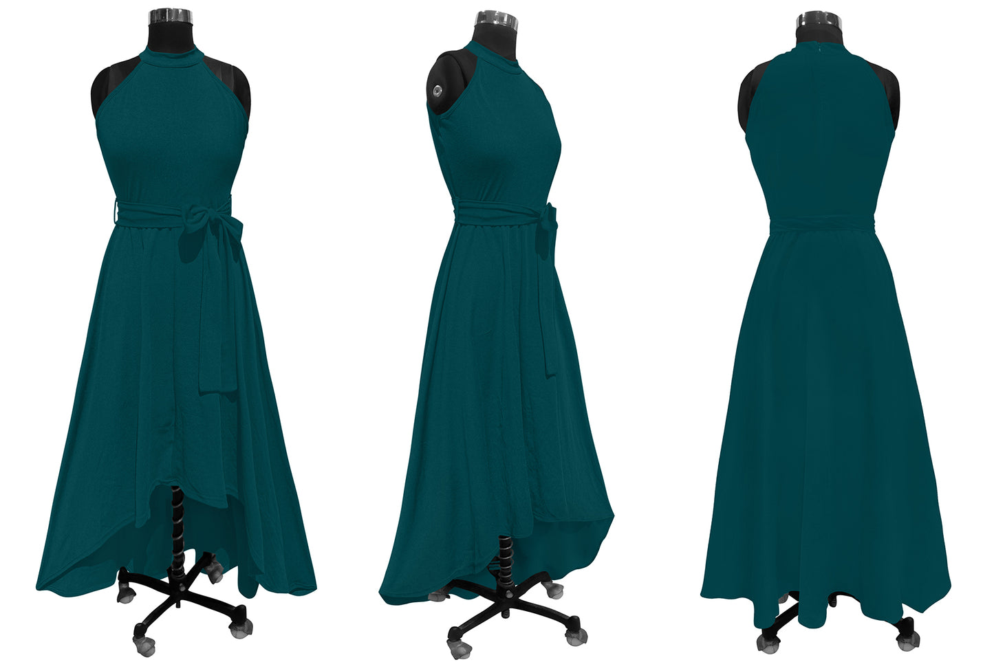 Western Wear Dress Polyster Morpichh Solid Deltin S29 Morpichh