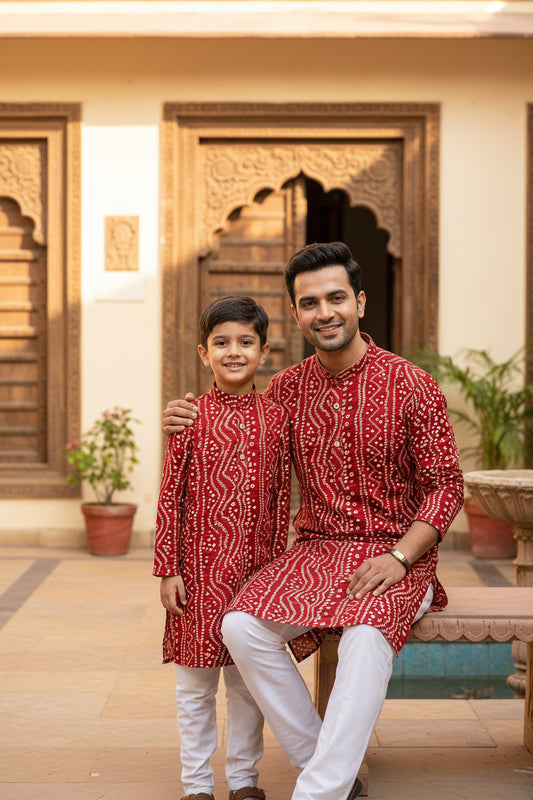 Father son Combo Kurta