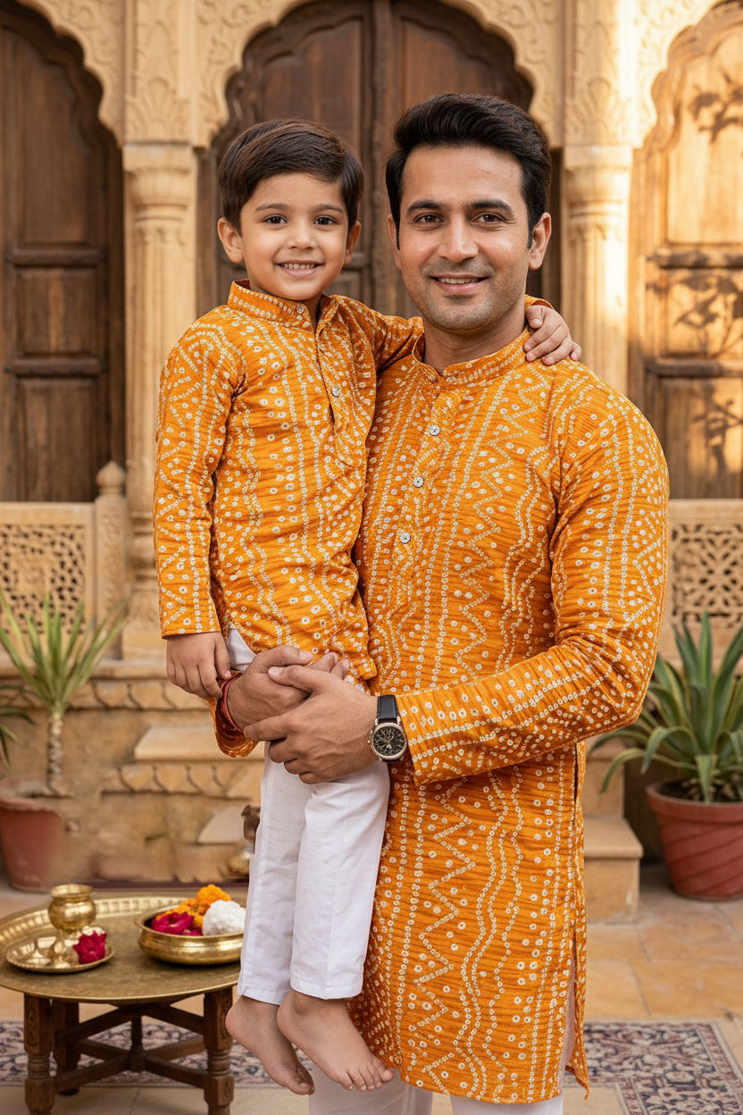 Father son Combo Kurta