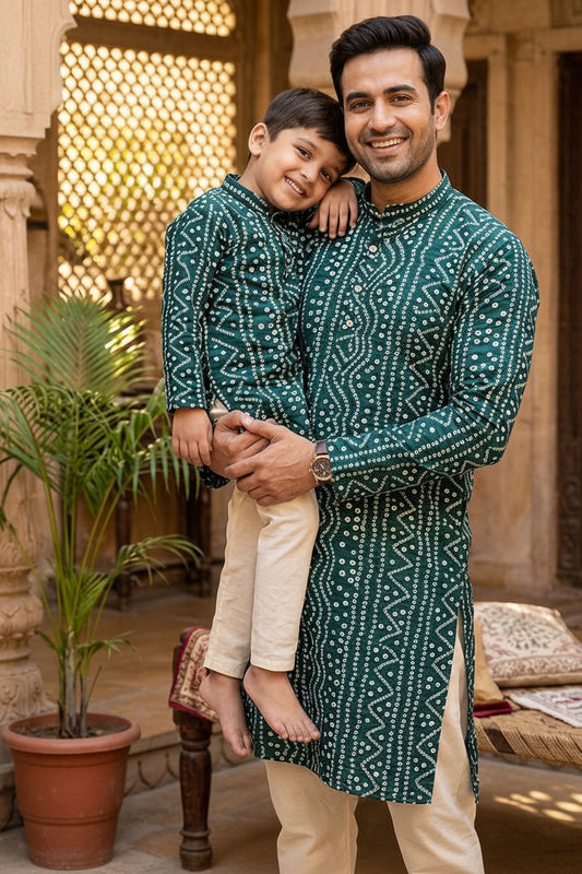 Father son Combo Kurta