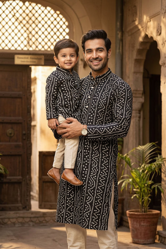 Father son Combo Kurta