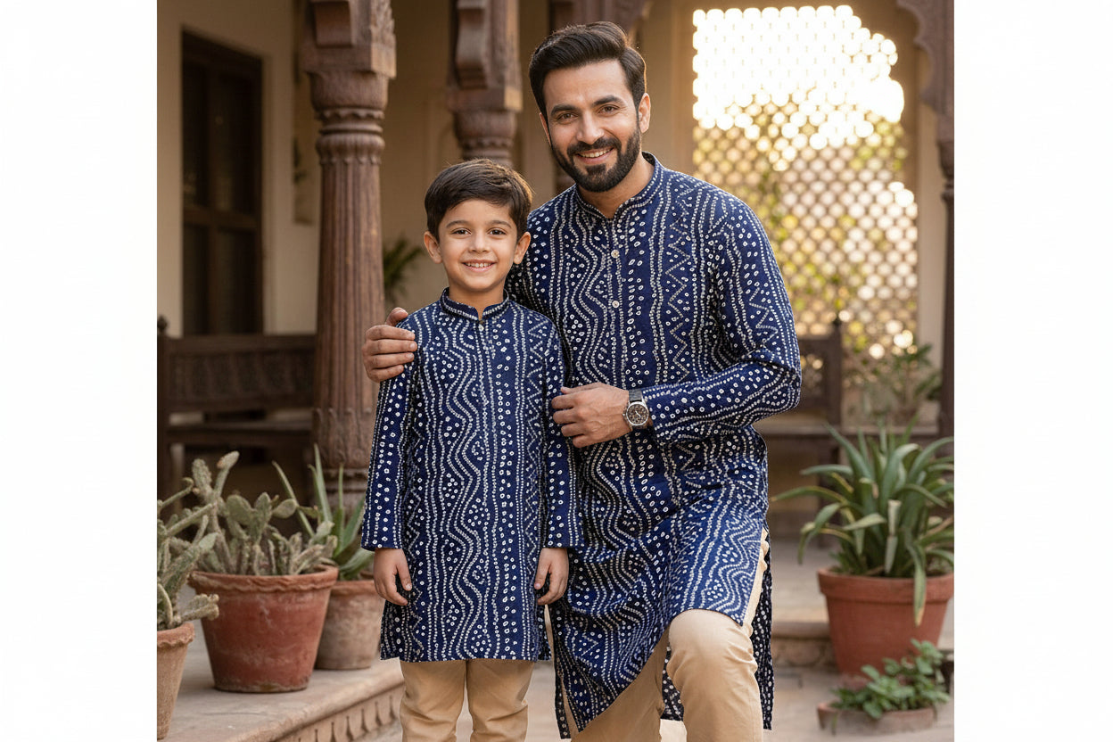 Father son Combo Kurta