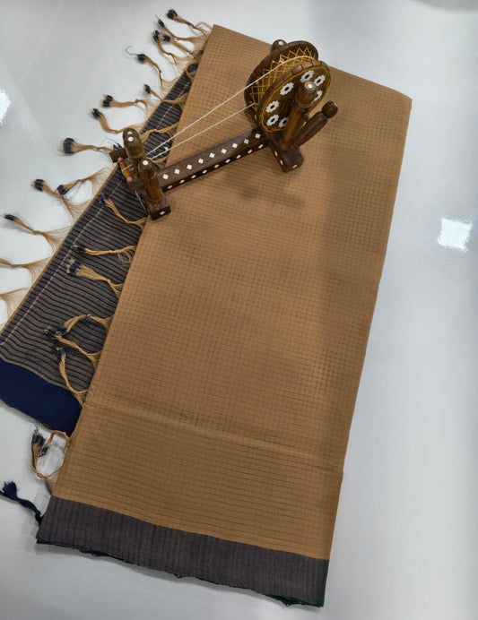 Mangalagiri Cotton Sarees without jerry border collection