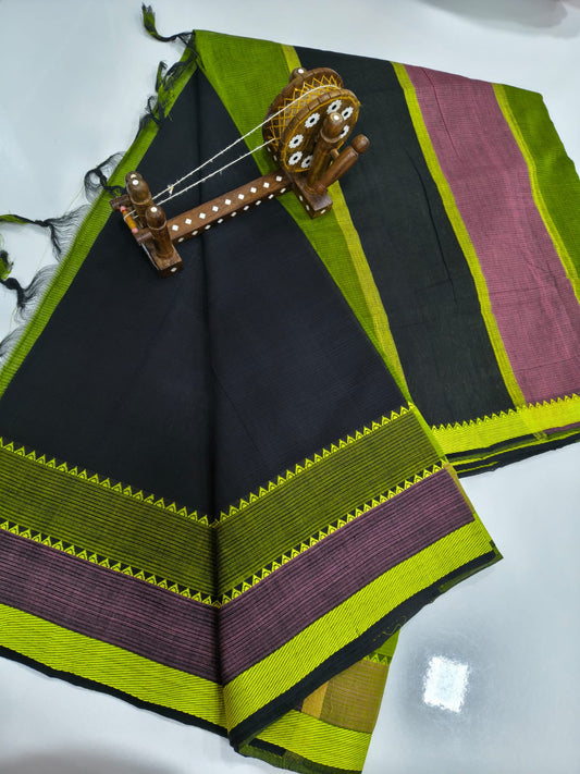 Mangalagiri Cotton Sarees with thread border collection