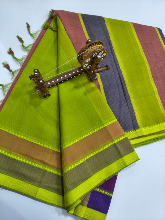 Mangalagiri Cotton Sarees with thread border collection