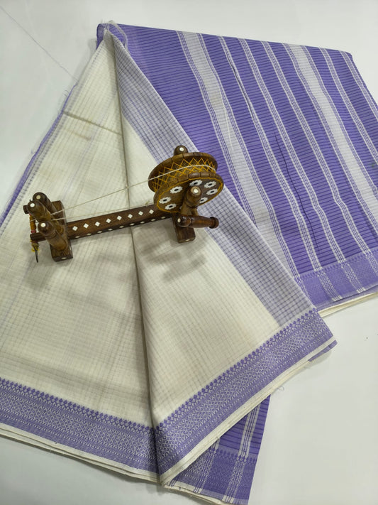 Mangalagiri Cotton Sarees with thread border collection