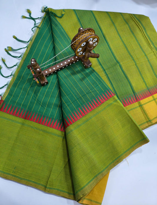 Mangalagiri Cotton Sarees with thread border collection