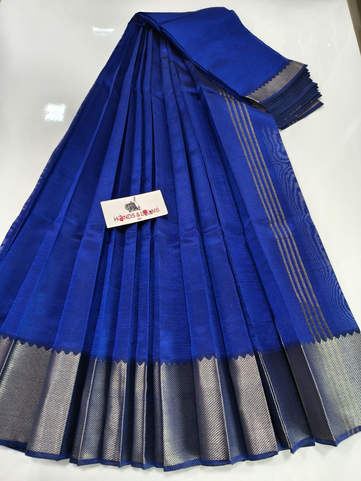 Mangalagiri Powerloom Pattu Sarees with 150K Nizam border collection