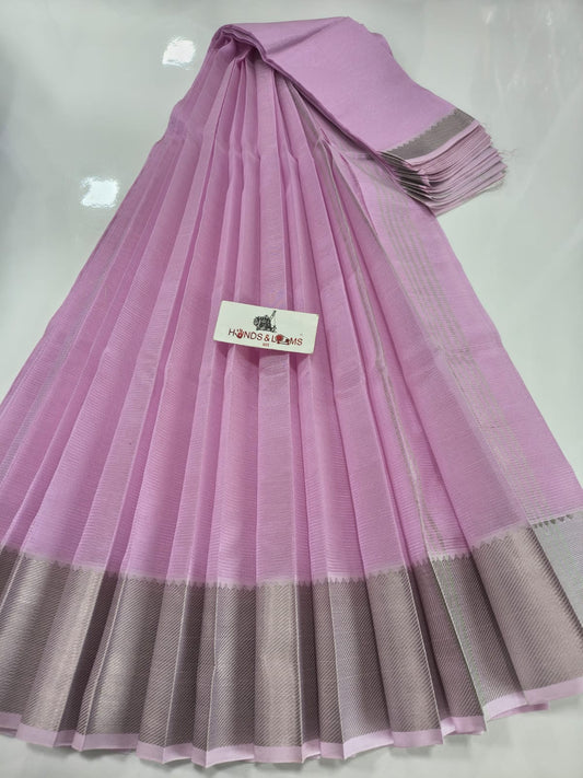 Mangalagiri Powerloom Pattu Sarees with 150K Nizam border collection
