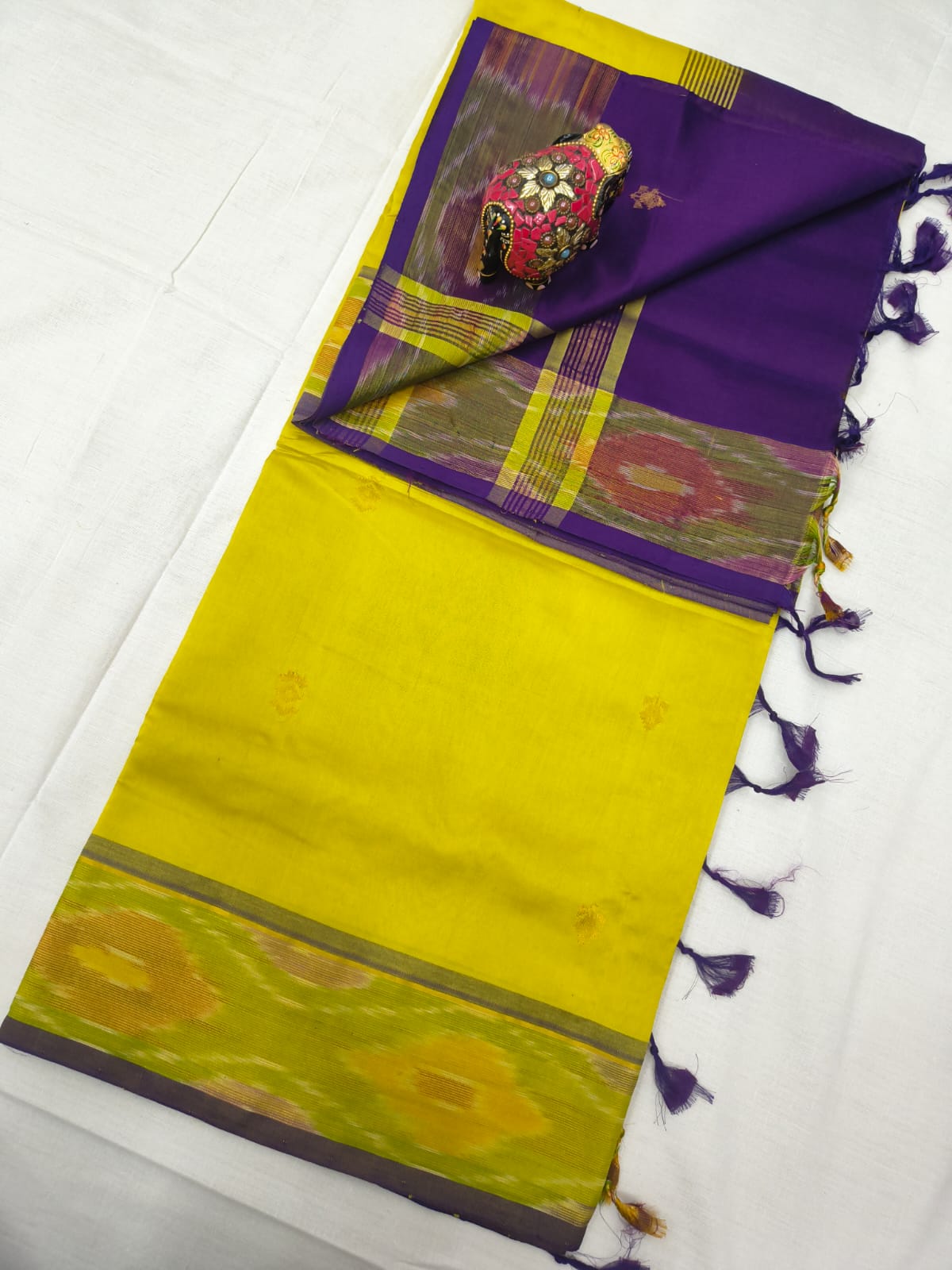 Mangalagiri Handloom Pattu Sarees with Hand Butta collection