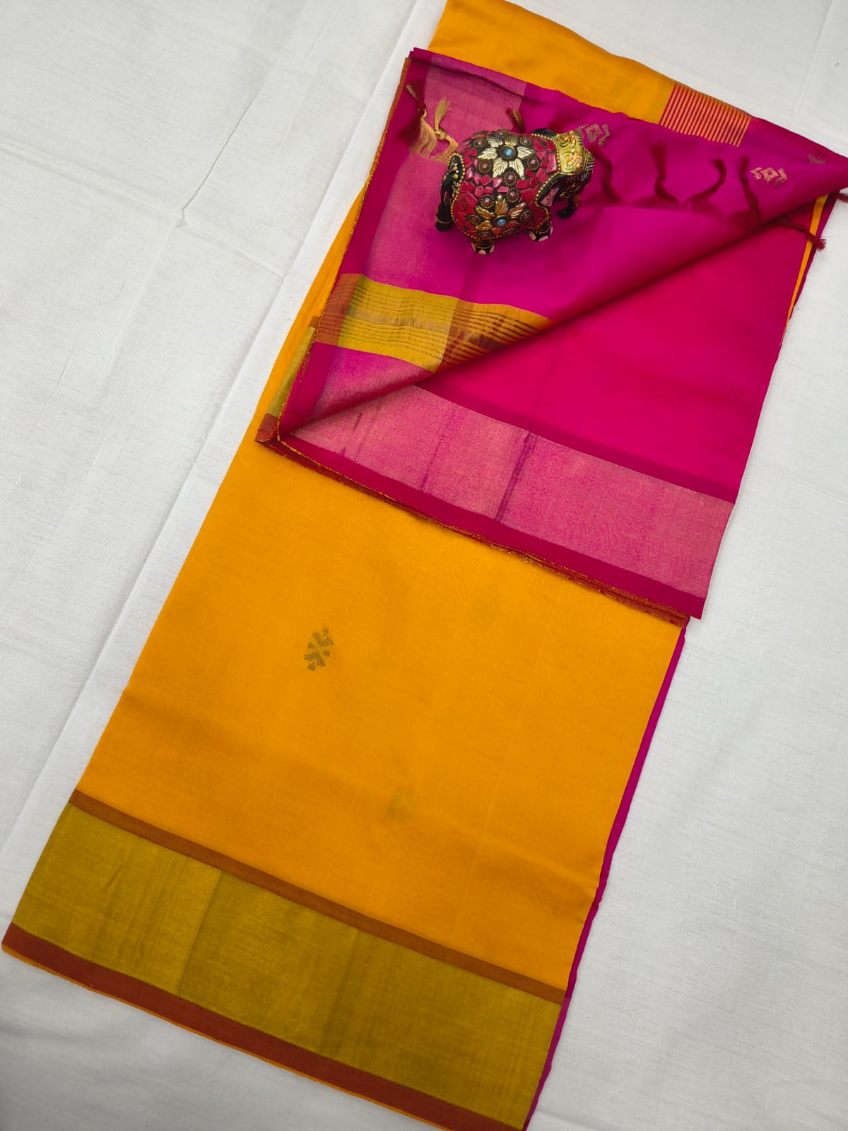 Mangalagiri Handloom Pattu Sarees with Hand Butta collection