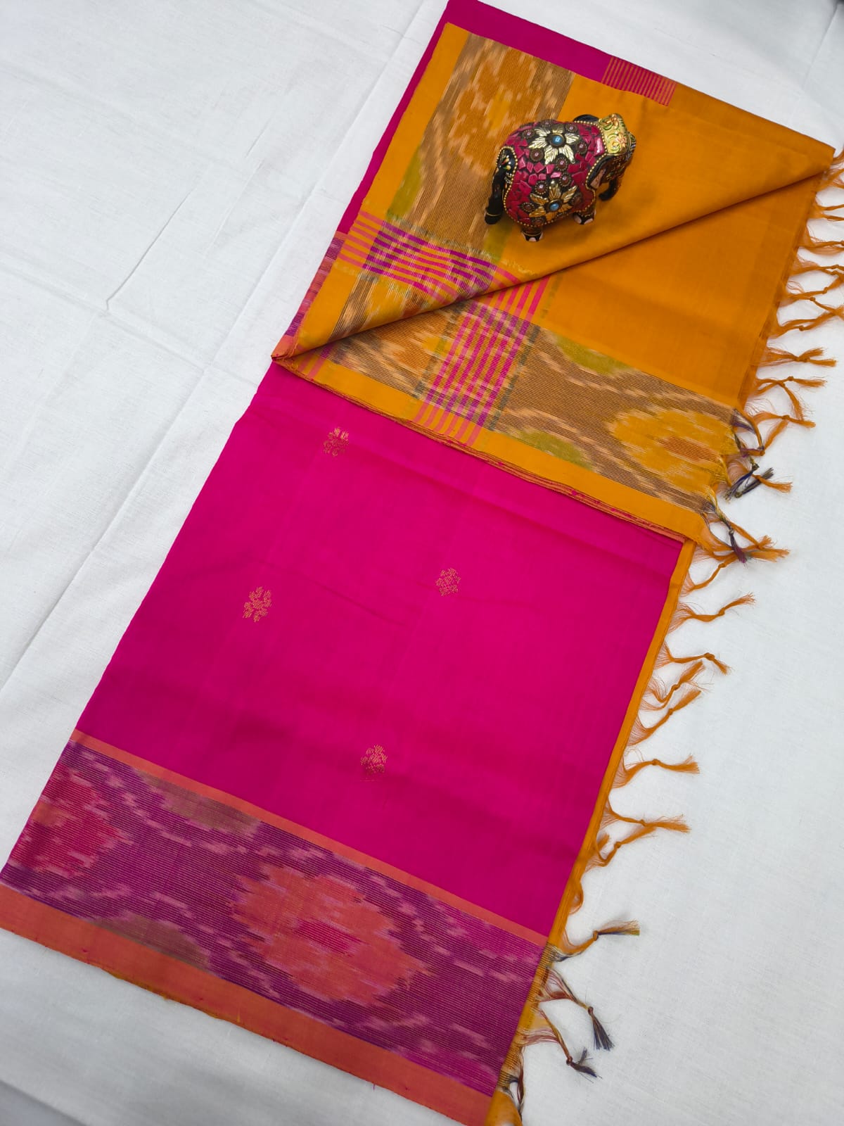 Mangalagiri Handloom Pattu Sarees with Hand Butta collection