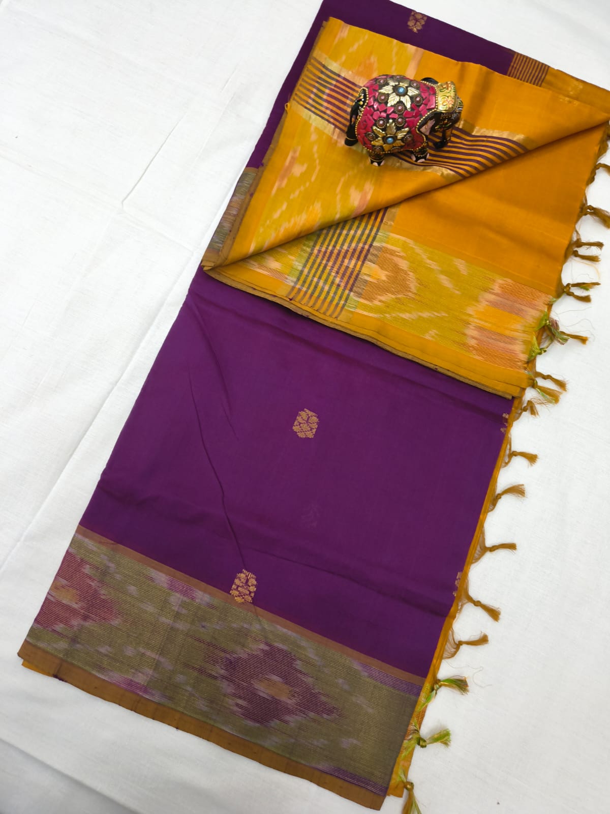 Mangalagiri Handloom Pattu Sarees with Hand Butta collection