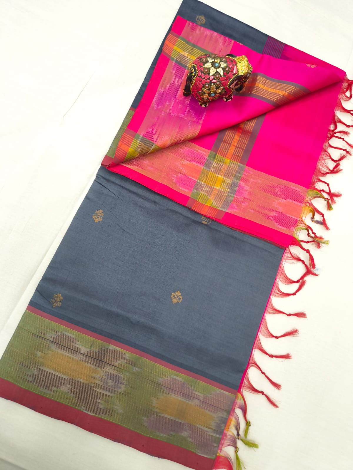 Mangalagiri Handloom Pattu Sarees with Hand Butta collection