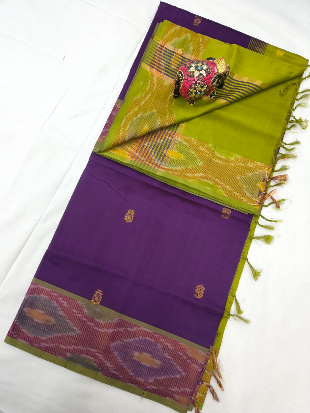 Mangalagiri Handloom Pattu Sarees with Hand Butta collection