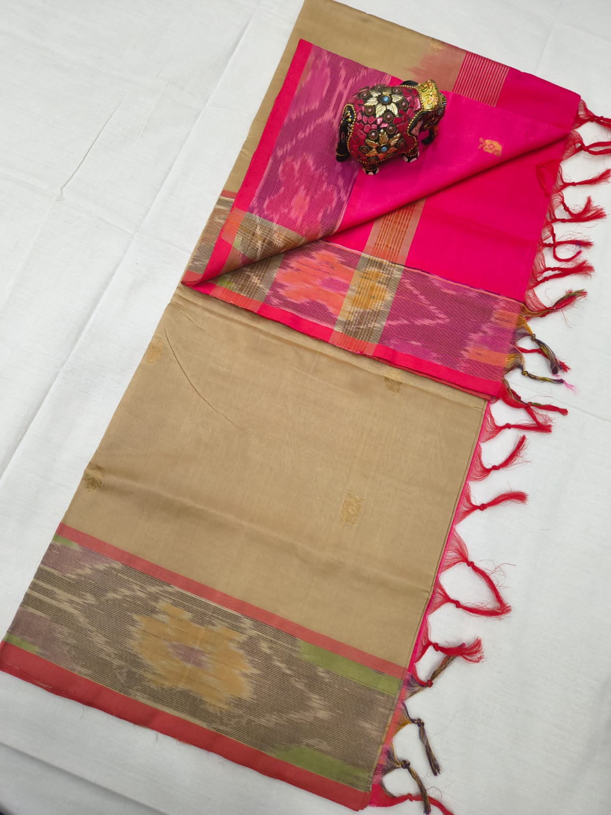 Mangalagiri Handloom Pattu Sarees with Hand Butta collection