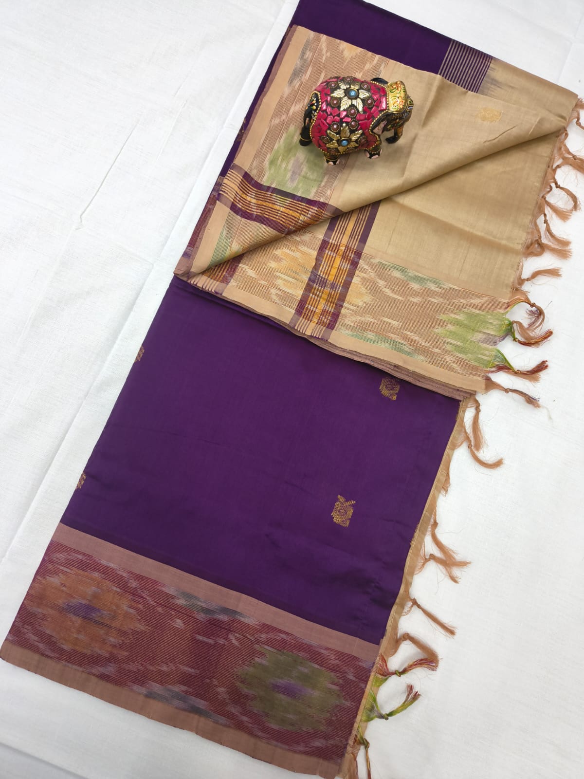 Mangalagiri Handloom Pattu Sarees with Hand Butta collection